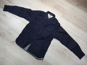 HOUSTON ヒューストン WABASH WORK SHIRT ワォバッシュワークシャツ サイズＸＬ