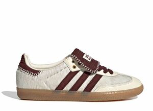 Wales Bonner adidas Samba Pony Tonal Low "Cream White/Mystery Brown" 25.5cm IE0586