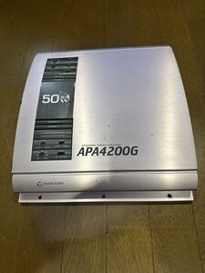 名器 ADDZEST APA4200G パワーアンプ 50W×4ch