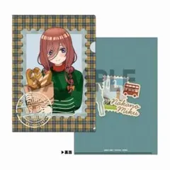 五等分の花嫁∽ クリアファイル～British Style～中野三玖