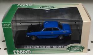 エブロ 43308 ISUZU BELLETT GTR BLUE