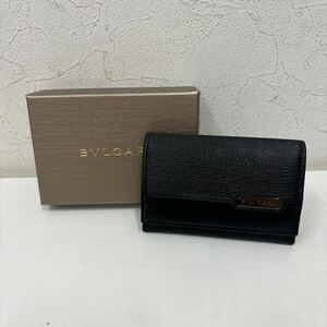 ⑱BVLGARI コインケース レザー ブラック 288489 セルペンティ