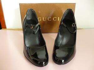  超 美 品 未 使 用 ！ GUCCI グッチ ハイヒール パンプス 1400119