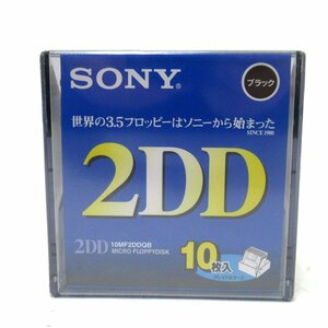 1円【未使用】SONY ソニー/記録メディア/フロッピーディスク/10ケースセット/10MF2DDQB/63