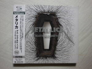 SHM-CD仕様 『Metallica/Death Magnetic(2008)』(特殊ジャケ,2008年発売,UICR-9028,国内盤帯付,歌詞対訳付,The Day That Never Comes)