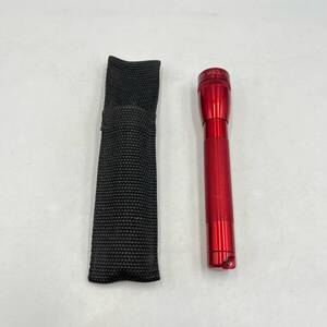 C758★MINI MAGLITE ミニマグライト　懐中電灯　レッド その他雑貨