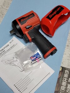 未使用 スタッピー エアー インパクト スナップオン レッド 未使用品 新古品 保管品 SNAPON SNAP-ON スタビ 約12.2cm 狭いとこにバツグン