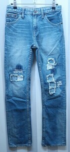 3-7741/リーバイス 1-0010 ダメージ加工デニムパンツ キッズ LEVIS 160サイズ