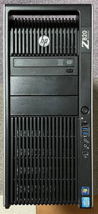 HP Workstation Z820 ジャンク 動作未確認　Xeon E5-2630 V2、E5-2697 V2　メモリ128GB+24GB NVIDIA Quadro K620　No2