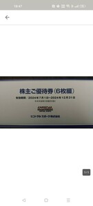 【クレジットカード決済可】【6枚セット】セントラル 株主優待券6枚 THE SPA 成城の天然温泉も1枚で2名利用可能