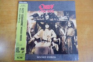 LDa-2459＜新品未開封 / 帯付 / SLD＞OZZY OSBOURNE / WICKED VIDEOS