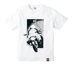 スピード出荷 カワサキ KAWASAKI 純正 カワサキ デザイナーズTシャツ 月刊カワサキコミック Tシャツ Lサイズ 管理P