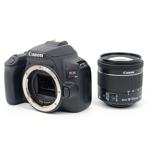 【中古】Canon製 デジタル一眼レフカメラ EOS Kiss X10 EF-S18-55 IS STM レンズキット ブラック [管理:1050024333]