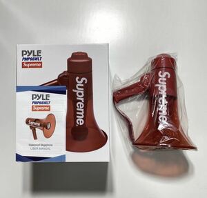 【FREE】新品 Supreme Pyle Waterproof Magaphone Red シュプリーム パイル ウォータープルーフ メガフォン レッド R1575