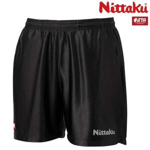 定価4400円　L　ニッタク　光沢 サテラショーツ　パンツ　　短パン　ズボン　ウェア　試合　大会　ユニフォーム　卓球