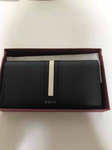 バリー 財布 二つ折り長財布 メンズ BALLY LETTERING TSP TALIRO LT/17 NEW BLUE ネイビーブルー