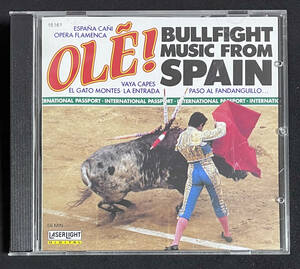 CD　Bullfight Music From Spain　闘牛　スペイン　LASER LIGHT DIGITAL