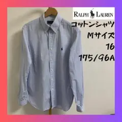 ラルフローレン コットンシャツ Mサイズ 16 RALPH LAUREN