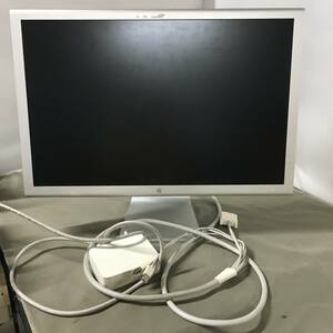 〇ジャンク Apple Cinema Display A1082 液晶モニター + 90W パワーアダプター A1097 ⑦　【24/0406/01