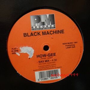 BLACK MACHINE/HOW GEE