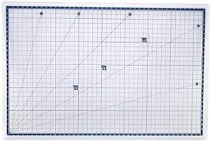 DIY 作業台 約450×300mmカッティング作業に両面使用便利な方眼&確度目盛付 A3 クリア カッターマット M&M 高儀 