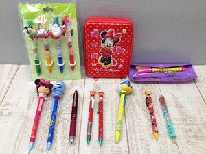 ◇ディズニー 《大量セット》《未開封品あり》ボールペン ペン ほか 11点 ミニー ドナルド ジーニーほか 1W66 【80】