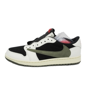 未使用 Travis Scott × NIKE ナイキ 27.5cm WMNS AIR JORDAN 1 LOW OG SP DZ4137-106 エアジョーダン トラヴィス ブラック 70015878