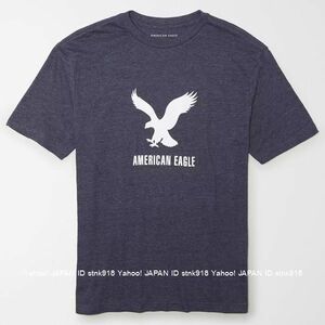 〓SALE!! アメリカンイーグル/US XXL/AE Graphic Tシャツ/Navy Heather