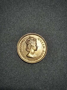 古銭 香港 10セント 香港一亳 1980年 特年 硬貨 コイン アンティーク コレクション 貨幣 中華民国 中国