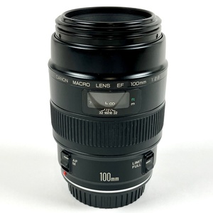 キヤノン Canon EF 100mm F2.8 MACRO 一眼カメラ用レンズ（オートフォーカス） 【中古】