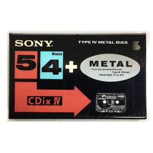 【中古】SONY CDix IV メタルポジション 54分 C-54CDX4