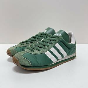 90s adidas COUNTRY アディダス カントリー スウェード グリーン 緑 スニーカーUS 5 1/2 23.5cm