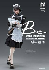 ☆新品　1/6 女性アクションフィギュア　"Be" Serene Hound Troop Figure　i8Toys　眼球可動　メイド　未使用