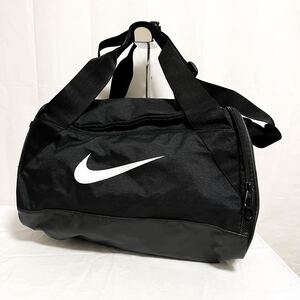 和590★ NIKE ナイキ ミニボストンバッグ スポーツバッグ ハンドバッグ ショルダーバッグ ブラック メンズ