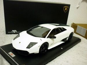 MRコレクション ランボルギーニ LP640-4 SV 1/18 ミニカー 白