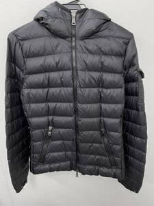 正規品 中古 美品 MONCLER BLES GIUBBOTTO BLES JACKET BLACK TG3 春夏 モンクレール　ダウンジャケット ブラック レディース 