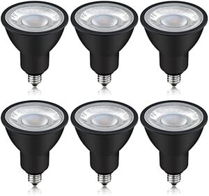 ブラック 省エネ ハロゲン電球 電球色 450lm 6W 50w形相当 PSE認証済 LED電球 E11口金 LEDスポットライト