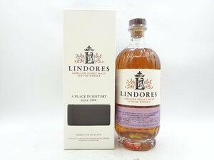 【1円】～LINDORES 2019-2022 リンドーズ ローランド シングルモルト スコッチ ウイスキー 箱入 700ml 60% X229457