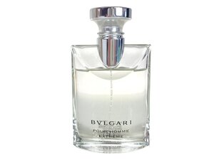 ブルガリ　BVLGARI　POUR HOMME　EXTREME　プールオム　エクストレーム　オードトワレ　スプレー　100ml　残量：８割　YK-6412