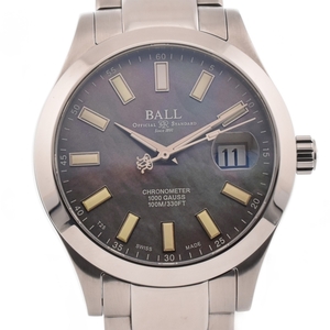 値下 ボールウォッチ BALLWATCH NM9026C-S38CJ-BK エンジニア マーベライト クロノメーター 自動巻き メンズ 美品 箱付き O#132347