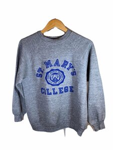 RUSSELL ATHLETIC◆70s/st marys/スウェット/M/コットン/GRY