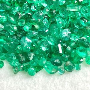 1円〜!!小粒!!◆天然エメラルドおまとめ21.5ct◆j 約4.3g ルース 裸石 宝石 ジュエリー jewelry emerald ベリル w3ヤ24