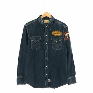 ◆中古品◆ TOYS McCOY トイズマッコイ デニムシャツ McHILL RANCHWEAR WESTERN SHIRT デニム インディゴ メンズ Q13796NSD