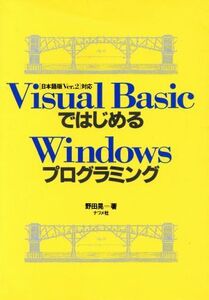 Visual BasicではじめるWindowsプログラミング/野田晃【著】