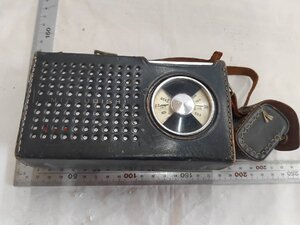 【中古 ジャンク品】三菱 昭和 ラジオ 7X-560 昭和レトロ THREE DIAMONDS