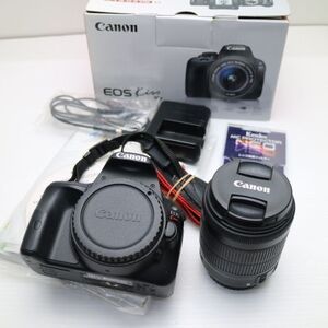 超美品 EOS Kiss X7 レンズキット ブラック 即日発送 一眼レフ Canon 本体 あすつく 土日祝発送OK