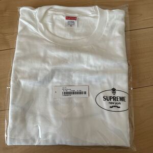 2024AW Supreme Crest Tee 白 XL シュプリームオンライン購入品