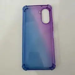 機種不明！ スマホケース 水色紫