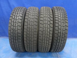 『DUNROP　ダンロップ　WINTERMAXX WM02　ウィンターマックス　145/80R13　2022年製　冬タイヤ　スタッドレスタイヤ　4本セット』