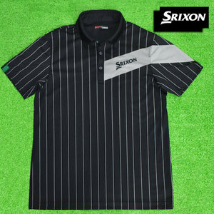 ＳＲＩＸＯＮ スリクソン ゴルフ ポロシャツ【ブラック/Ｌ】美品！